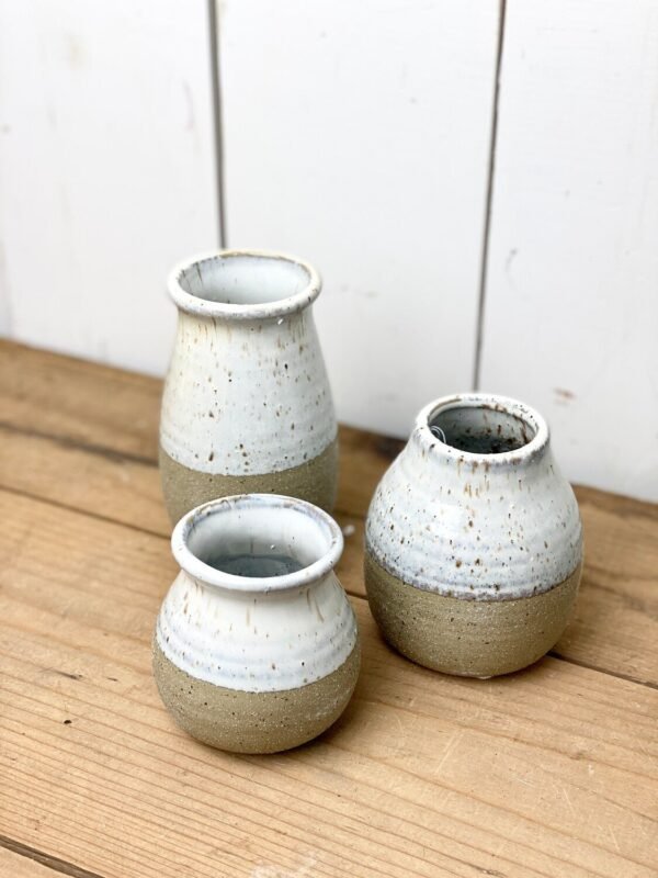 Grey Blue Small Half Gloss Half Matte Bottle Set - Image 2