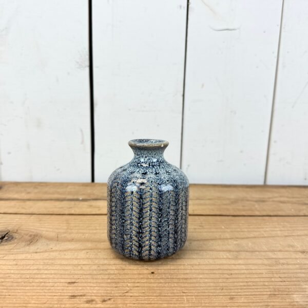 Stoneware Blue Bottle Vases - Image 7