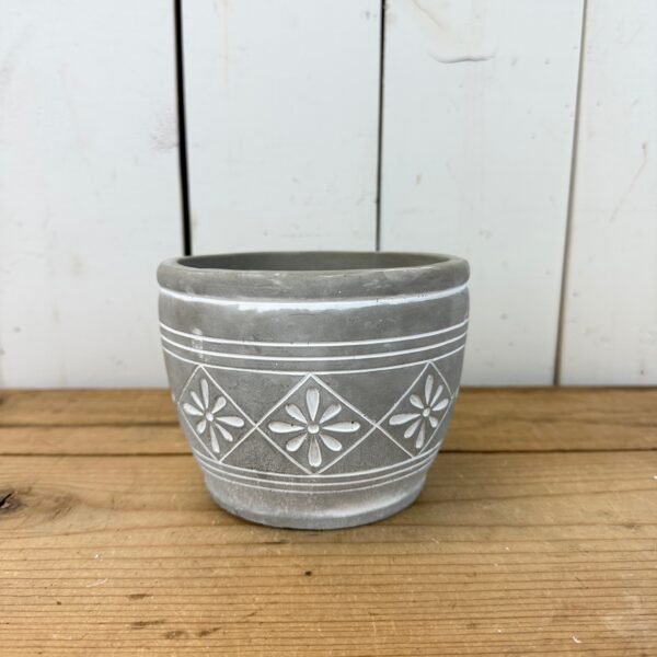 Cement Floral Pots - Image 4