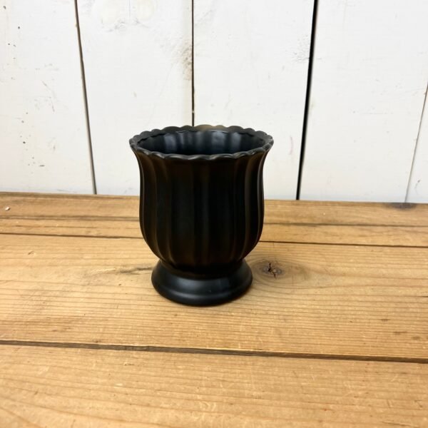 Black Fluted Urns - Image 2