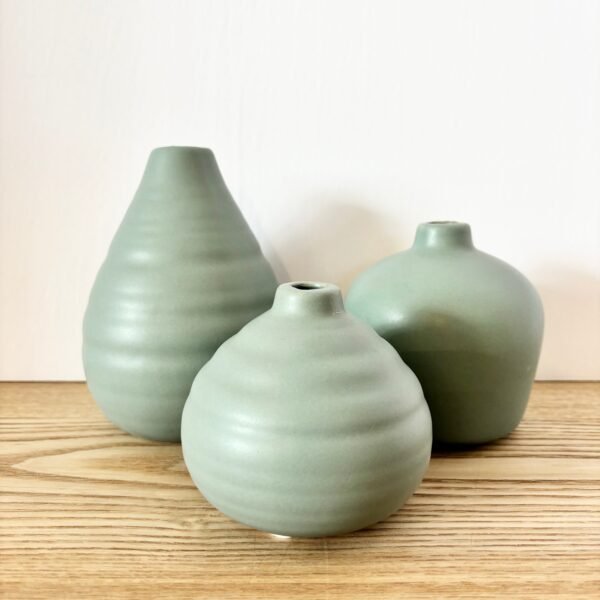 Teal Ceramic Vases - Image 5