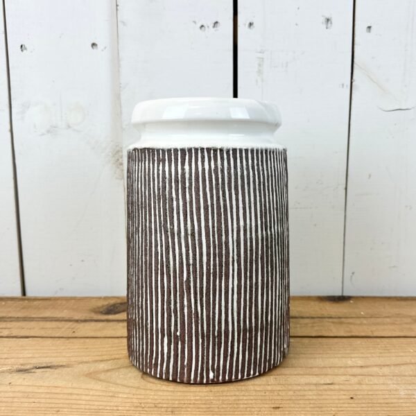 Brown and Cream Vases - Image 8