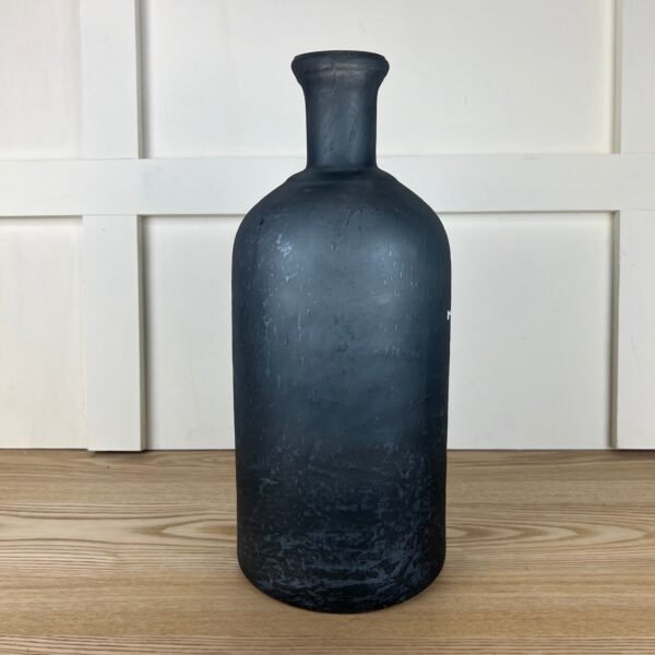 Blue Glass Bottles - Two Sizes - Image 5