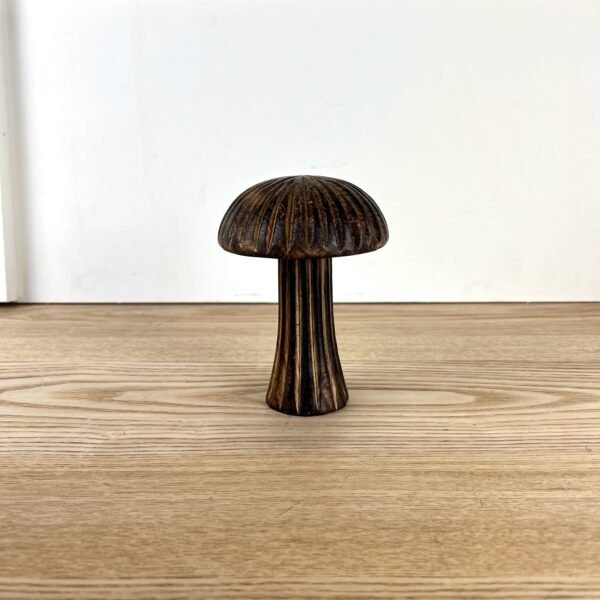Carved Wooden Mushrooms, 3 sizes available - Image 6