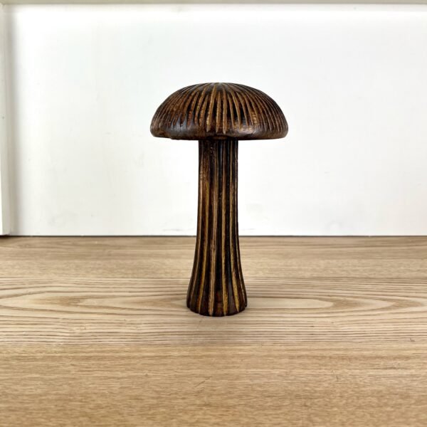 Carved Wooden Mushrooms, 3 sizes available - Image 7