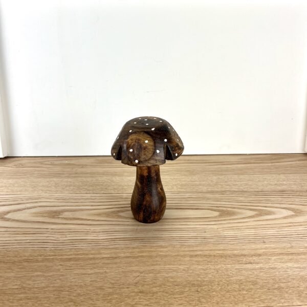 Wooden Mushrooms with Polka Dots, 3 sizes - Image 5