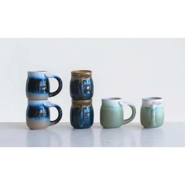 Mug with Whale Tail Handle, 3 Colors - Image 6