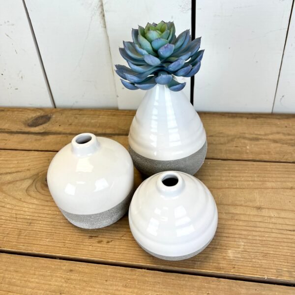 Two-Toned Vase - Set of 3 - Image 2