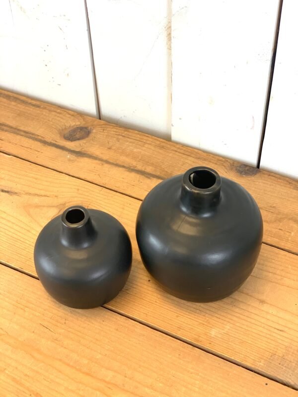 Black Matte Vases - Image 2