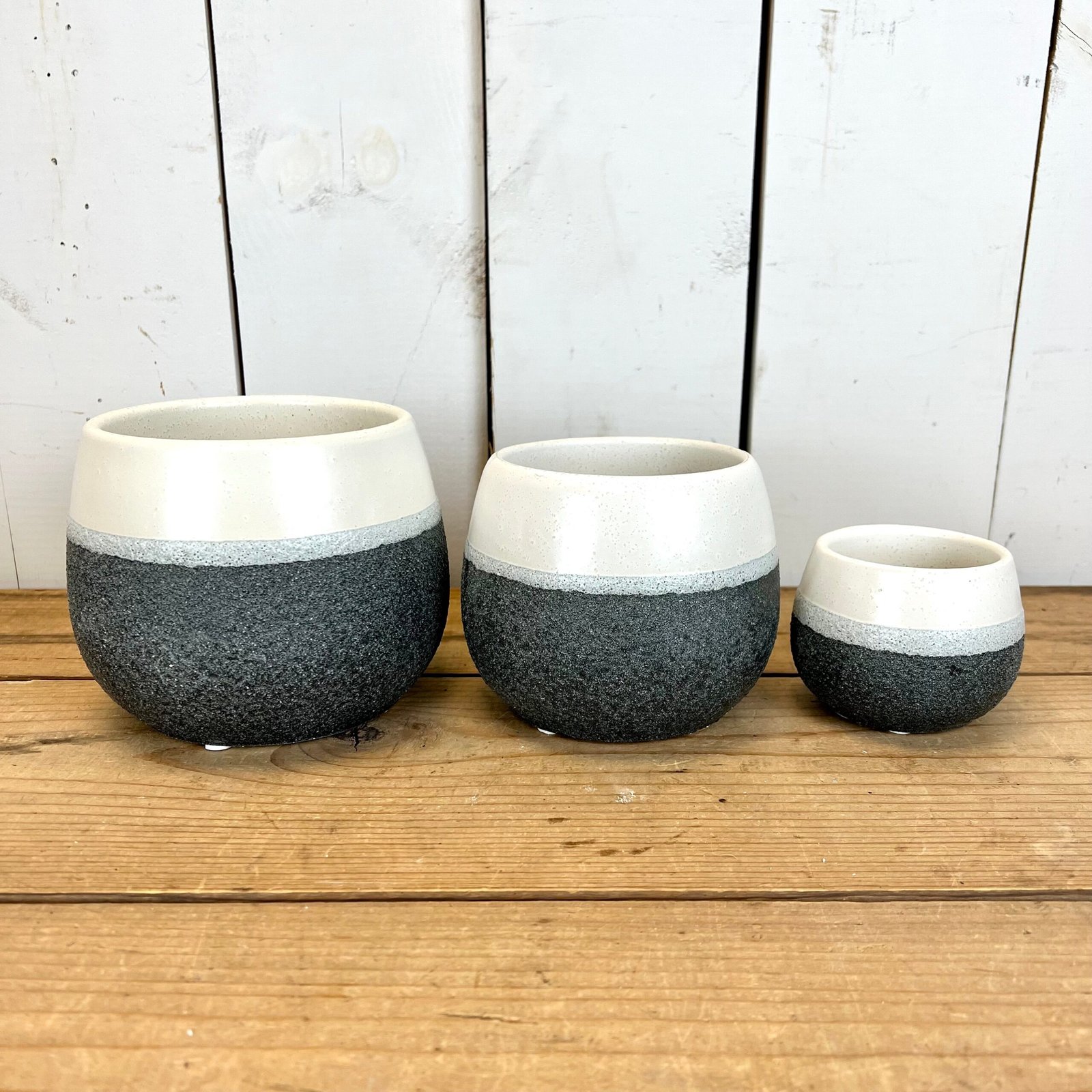 Two-Toned Planter - Set of 3 - Image 3